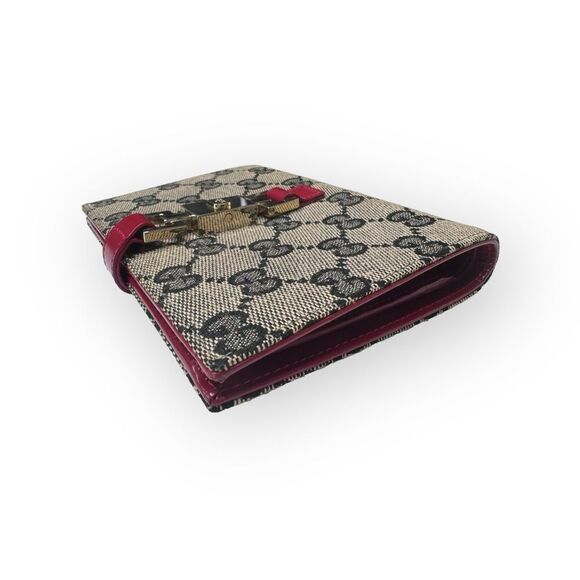 Gucci GG Supreme Monogram Bifold Jackie Wallet - Picture 4 of 10